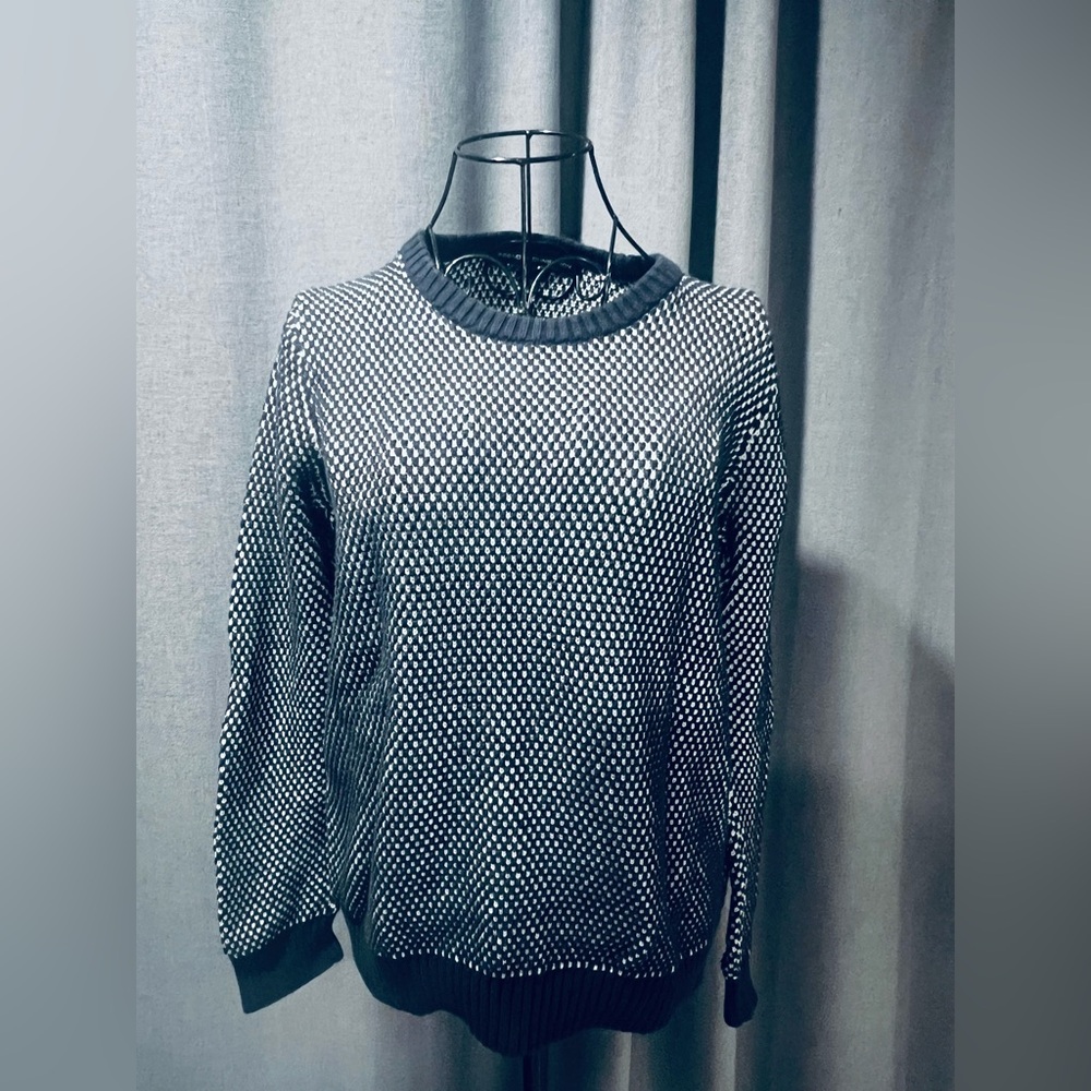 French Connection Monochrome Patterned Sweater